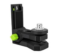Marhynchus Support de Réglage Fin de Niveau de Ligne, Support Magnétique | Réglage en Hauteur sur 8,5 Cm, Base Rotative à 360°, Support Magnétique en L
