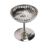 Marhynchus Tasse de Service de Crème Glacée en Acier Inoxydable, Gobelet à Dessert sur Pieds avec un Design de Gobelet élégant pour le Dessert, le Pudding et les Fruits