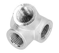 Marhynchus Vannes de Support 4 Voies Raccord de Compresseur d'Air Paquet de 2 Raccords de Joint 12 X 12 X Mm pour Accessoires de Compresseur d'Air et de Pompe Utilisation Pratique Ultra Silencieuse