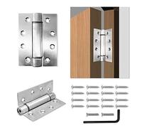 MARIE Ferme Porte Hydraulique Automatique, Groom Fermeture Porte à Ressort Réglable, Charnière Tampon Fermé pour l'extérieur, Porte Intérieure, Porte de Jardin, Porte Moustiquaire, Portes de Chambre