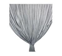 Mariel © SOFT BEADED TENT en Tissu Anti-insectes doux anti-bruit avec Fils Gris Cm. 100x220