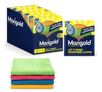 Marigold Let it Shine Lot de 5 Paquets de 4 Chiffons en Microfibre Extra épaisse Multicolore 18,5 x 3,8 x 20 cm