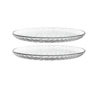 Marimekko Assiette en verre Syksy Ø17 cm lot de 2 Clear