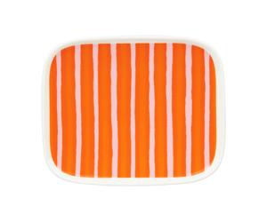 Marimekko Assiette Oiva Piccolo 12x15 cm Orange-pink