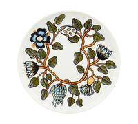 Marimekko Assiette Tiara Ø25 cm White. warm orange. green