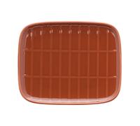 Marimekko Assiette Tiiliskivi 12x15 cm Chestnut