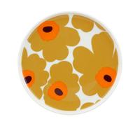 Marimekko Assiette Unikko Ø20 cm White-caramel-warm orange