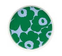 Marimekko Assiette Unikko Ø20 cm White-green-light blue