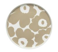 Marimekko Assiette Unikko beige-blanc Ø20 cm