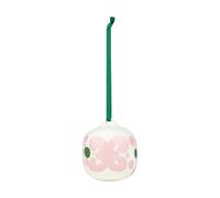 Marimekko Décoration suspendue Keidas Rose. 7x7 cm
