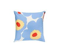 Marimekko Housse de coussin Unikko 50x50 cm White-light blue-orange red-melon