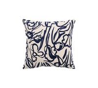 Marimekko Ensikukat housse de coussin Off white-dark blue