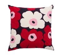 Marimekko Housse de coussin Pieni unikko 50x50 cm Plum-cranberry-off white-rose