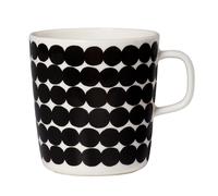 Marimekko Mug Räsymatto 4 dl noir-blanc