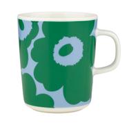 Marimekko Mug Unikko 25 cl White-green-light blue
