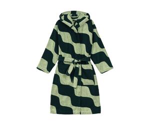 Marimekko Peignoir Taifuuni coton Pear-dark green. S