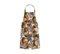 Marimekko Pieni Ketunmarja tablier White-multicolore