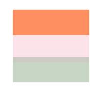 Marimekko Serviette Hennika 33x33 cm Lot de 20 Orange-Green