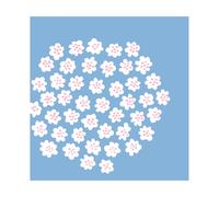 Marimekko Serviettes Puketti 33x33 cm. Pack de 20 Light Blue