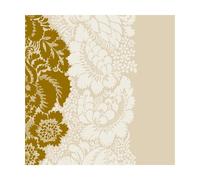 Marimekko Set de 20 serviettes Ananas 33x33 cm Champagne