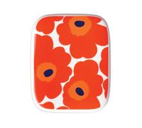Marimekko Soucoupe Unikko 15x12 cm rouge-blanc