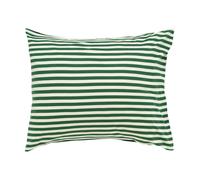 Marimekko Taie d'oreiller Tasaraita 50x60 cm Off white-dark green