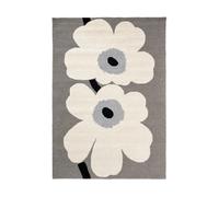 Marimekko Tapis d’extérieur Unikko anniversary Grey. 160x230 cm