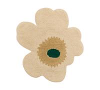 Marimekko Tapis de bain Unikko 73x74 cm Hay-sable-emerald
