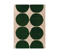 Marimekko Tapis en laine Isot Kivet Green. 250x350 cm