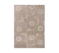 Marimekko Tapis en laine Unikko Light Beige. 250x350 cm