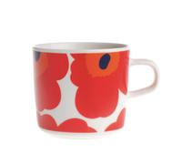 Marimekko Tasse à café Unikko 20 cl rouge-blanc