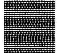 Marimekko Tissu Räsymatto noir-blanc