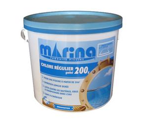 Marina C500503M1 Chlore régulier Galet 200 g