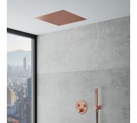 Mariner Eden Ensemble de douche encastré avec mitigeur thermostatique, EDE1902-RS#Set4,