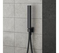 Mariner Kit de douche avec raccord mural coudé et support de douchette, WLS3101-NO,