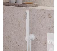 Mariner Kit de douche métallique avec raccord mural coudé et support de douchette, WLS3000-BO,