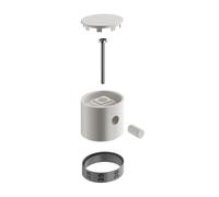 Mariner Poignée de réglage de la température pour mitigeur thermostatique encastré à 2 ou 3 sorties, RIC0020C-BO,