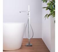 Mariner Quadra Robinetterie de baignoire en pose libre, pour corps encastré, QUA0091-CR,
