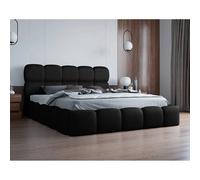 Mariposa - lit coffre - 160x200 cm - sommier inclus - en velours