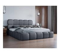 Mariposa - lit coffre - 180x200 cm - sommier inclus - en velours