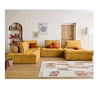 Bestmobilier Canapé modulable Marisol - Jaune