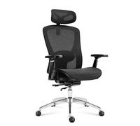 MARK ADLER Expert 5.3 Fauteuil Ergonomique, Dossier Respirant, Noir