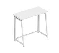 MARK ADLER Leader 1.5, Bureau Compact et Pliable, Facile à Ranger, Blanc | Design Moderne, Parfait pour Les Petits espaces, Home Office, Plateau 80x40cm