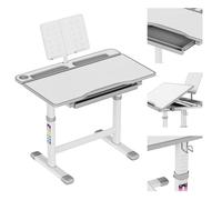 MARK ADLER Study 3.0 Bureau Ergonomique pour Enfants, Hauteur Réglable, Gris