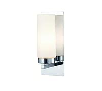 Mark Slöjd 102476 Miroir Lampe, Métal, E14, 11 x 23 cm blanc