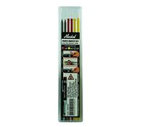 MARKAL 96263 Trades-Marker Dry mines panachées (x2 mines graphite-x2 mines rouge-x2 mines jaune), Graphite/Jaune/Rouge - Lot de 6