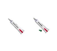 Markal 96670 Security Check Marqueur de peinture, Rouge & 96658 Stylmark Marqueur, Pointe bille 3 mm en acier, Vert