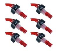 Markenlos 6 PCs. Bec verseur 2 uillère à Liqueur verseur Doseur pour Bouteilles - Plastique