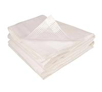 IDMARKET Bâche de rechange 130 gr/m² pour serre 12m² blanche 4 saisons ZEBRA