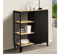 market Buffet d'Appoint Ester - Noir/Bois